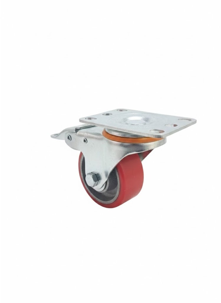 PU CASTER WHEEL 3" SWIVEL - Image 3